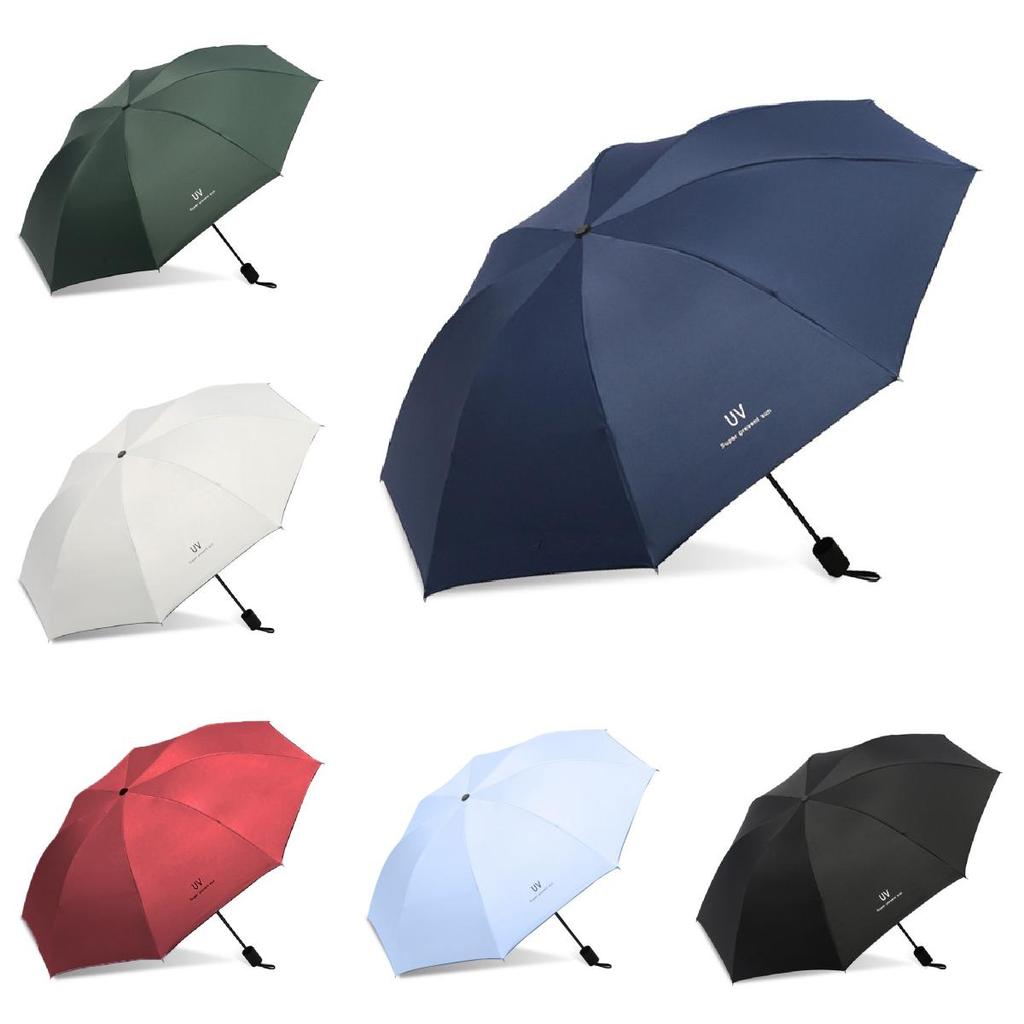 Faltbarer regensicherer Regenschirm mit UV-Schutz für Erwachsene und Reisegebrauch
