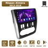 Android Car-Play Autoradio für Nissan Almera 2013-2018 Multimedia-Player Head Unit Stereo GPS-Navigation BT WIFI, 8 Kern, 2+32GB