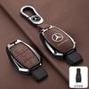 XUY2   Leather Car Smart Key Cover Case Protector For Mercedes Benz A B C S Class AMG GLA CLA GLC W176 W221 W204 Accessories Keychain