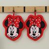 Cartoon Coral Fleece Hand Towel with Mickey, Minnie & Donald Designs - Absorbent, Quick-Drying for Kitchen Use