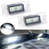 2pcs Led Number Plate Light For A4 B5 A3/8l Error Free Rear License Plate Lamp Avant Car Novelty Accessories W3i6