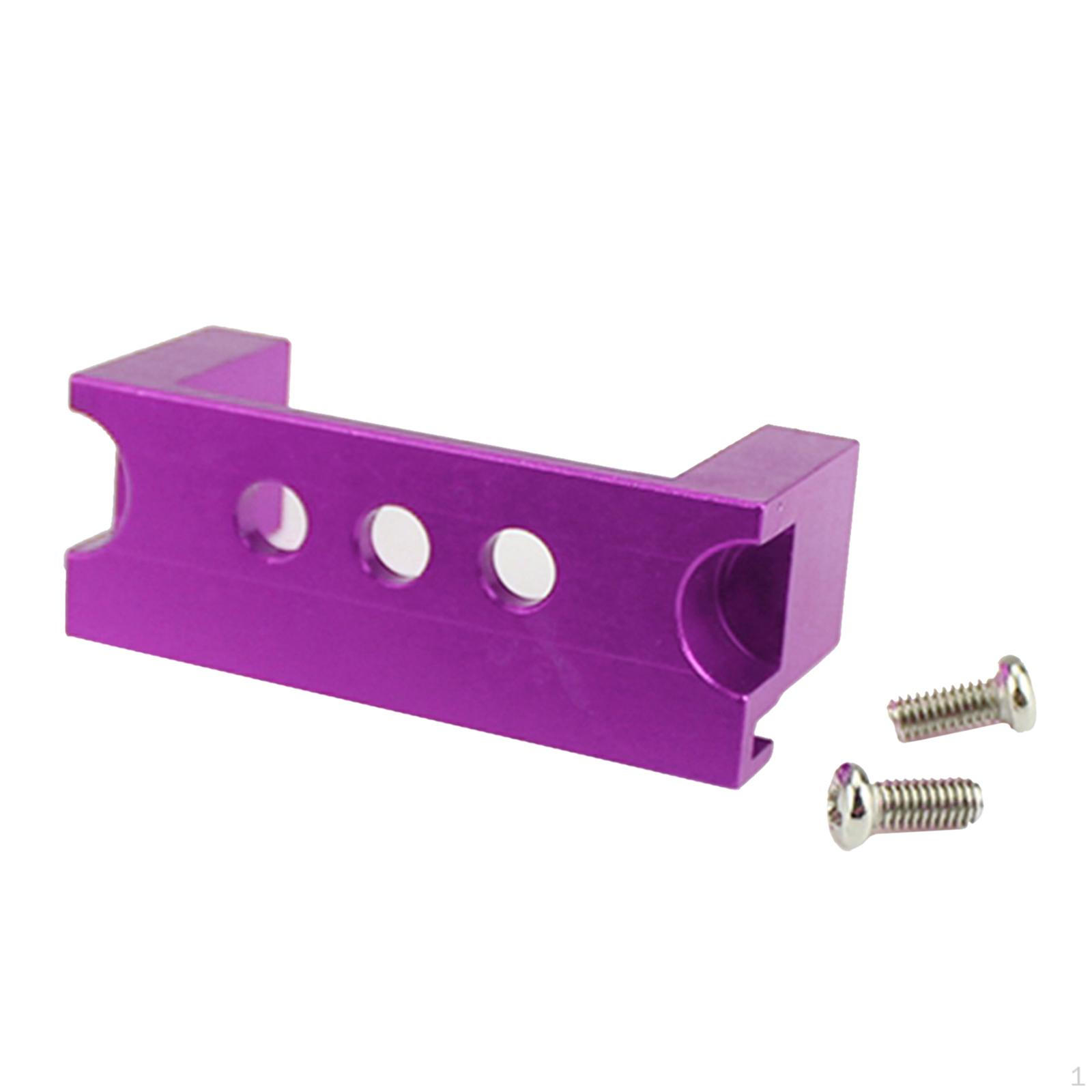 

Durable RC Car Assemble Attachment Replace Part Accessory Kit 44.6x14.8x16.8mm фіолетовий