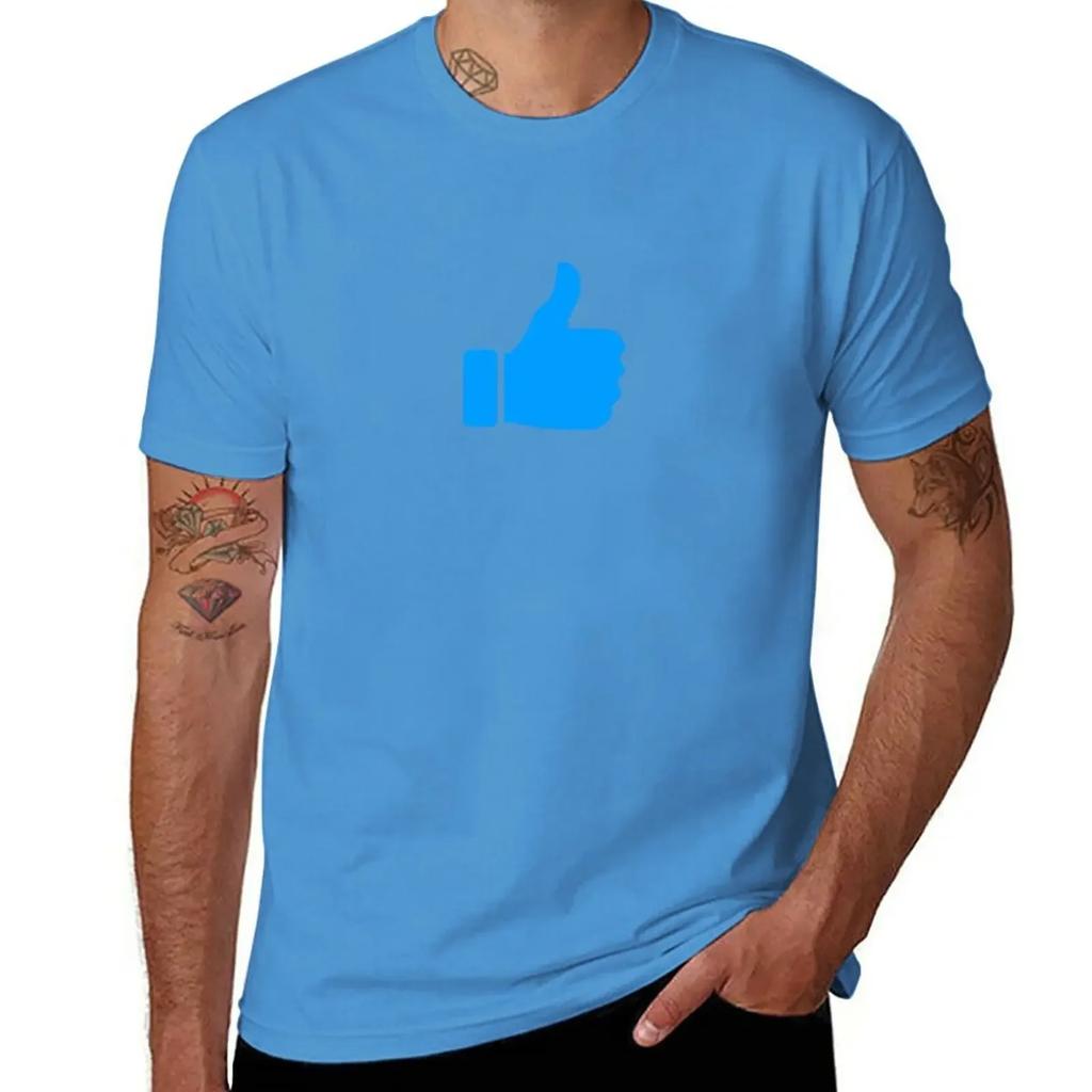 Thumbs up T-Shirt quick drying boys whites fruit of the loom mens t shirts