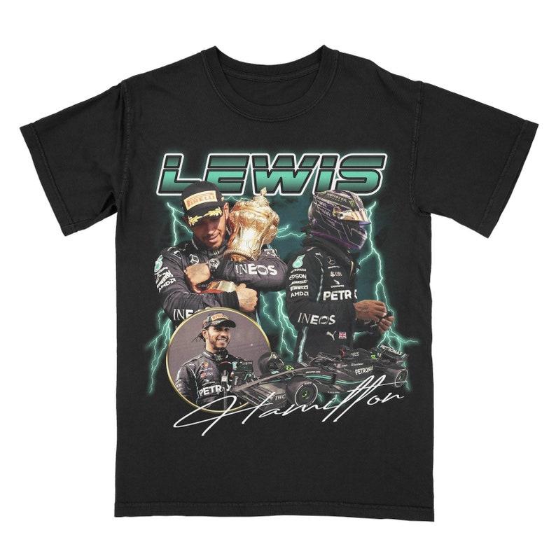 Lewis Hamilton T-shirt | racing tee | V2 100