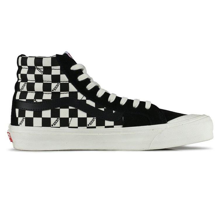 Vans Style 138 High Top Skateboard Shoes Unisex Black White VN0A3DP9VQA1
