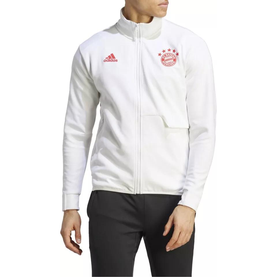 Adidas Logo Solid Color Long Sleeve Jacket Men Jackets White HY3276