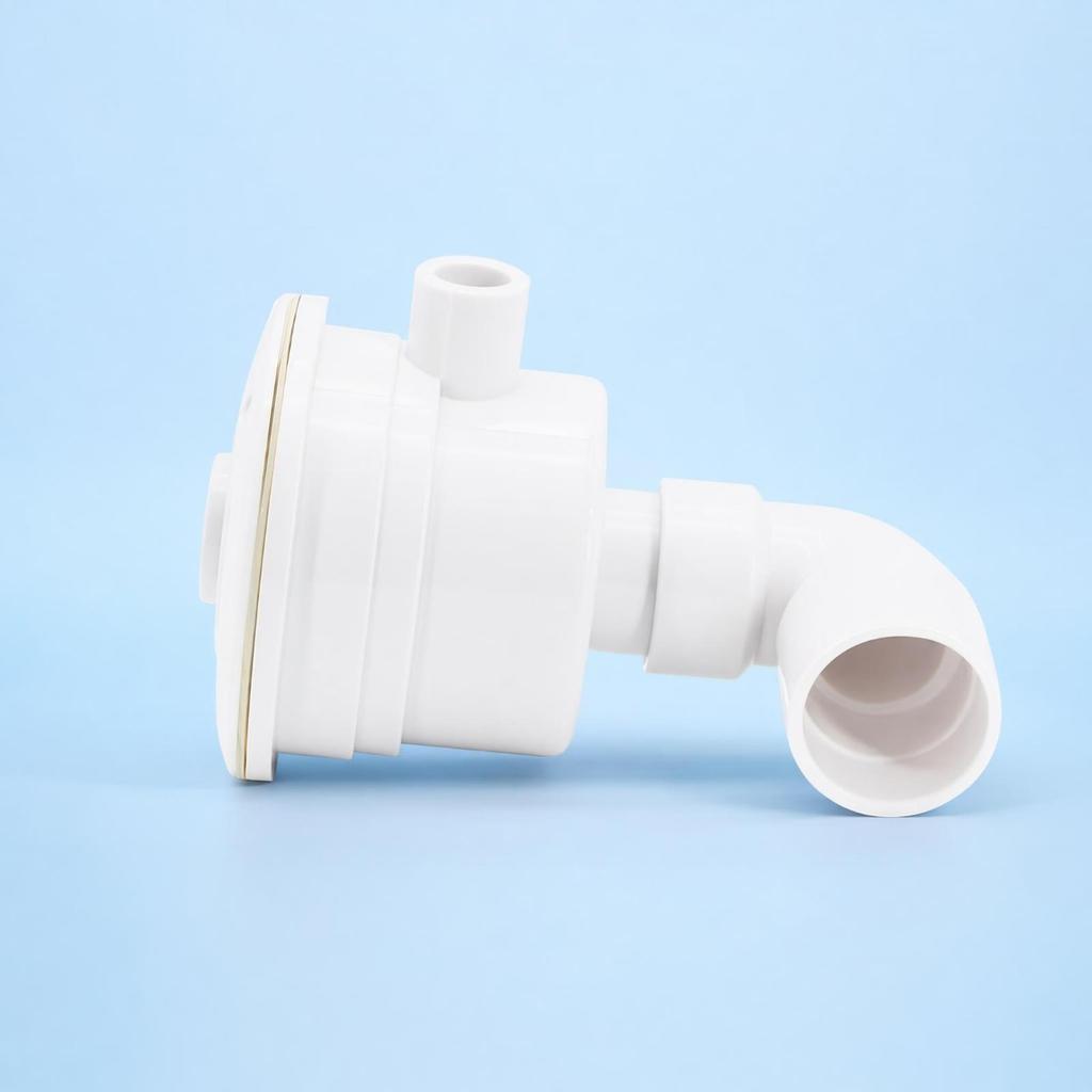 Elbow-Shaped-Jet Nozzle Pool with Elbow Water Return Fitting for