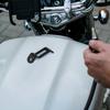 ZUNOXAZ Motorcykel Aluminiumlegering Oljekoppshållare Bromsoljebehållare