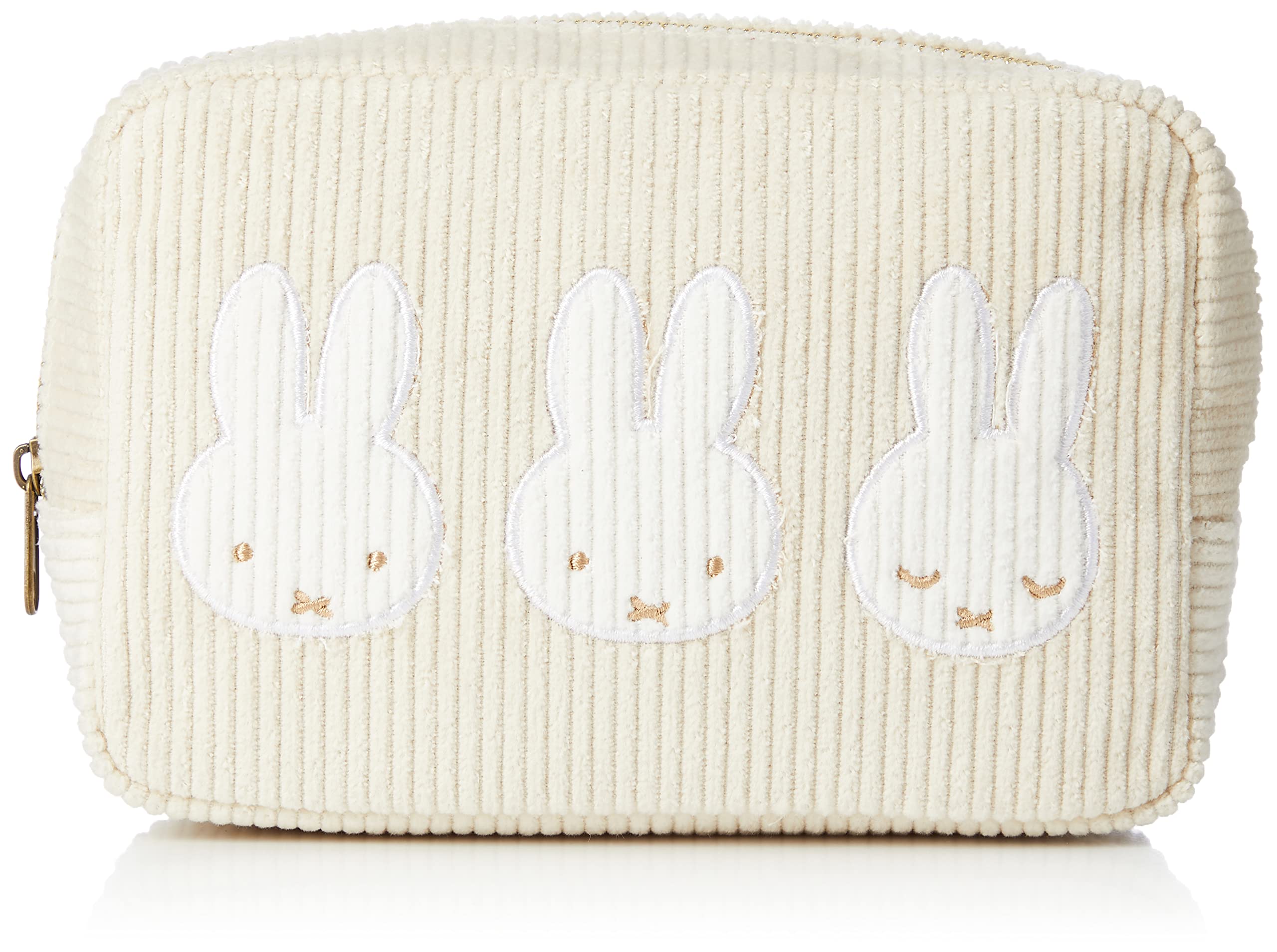 

Marushin Square Miffy H11 x W16 x D6cm Pouch, Mooi, 5905002500, Approx.