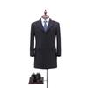 Lu Ziya Men's Business Wool Blend Coat