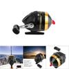 SY20 Shot Fishing Wheel Metal Fish Built in Line Casting Reel for Fishing Golden