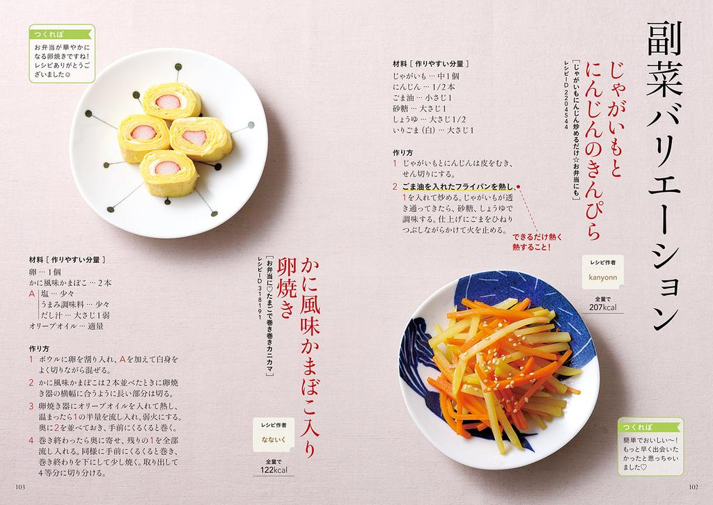 delicious selection of bento Cookpad's recipes!