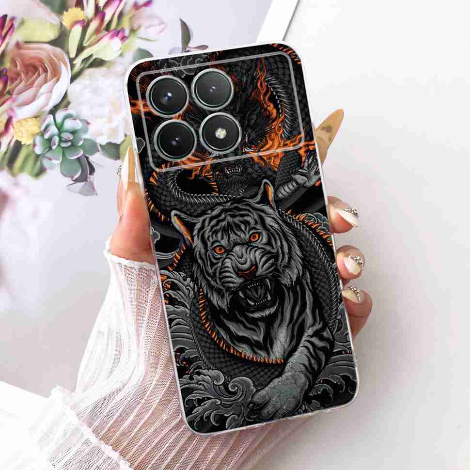 Cartoon Design For Redmi K70 5G 23113RKC6C Case Luxury Fashion Silicone Shell For Redmi K70 K70 Pro 23117RK66C TPU Back Cover