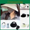 Ice Silk Sun Hat For Women Large Brim Sunshade Windproof Uv Protection Stylish Summer Accessory