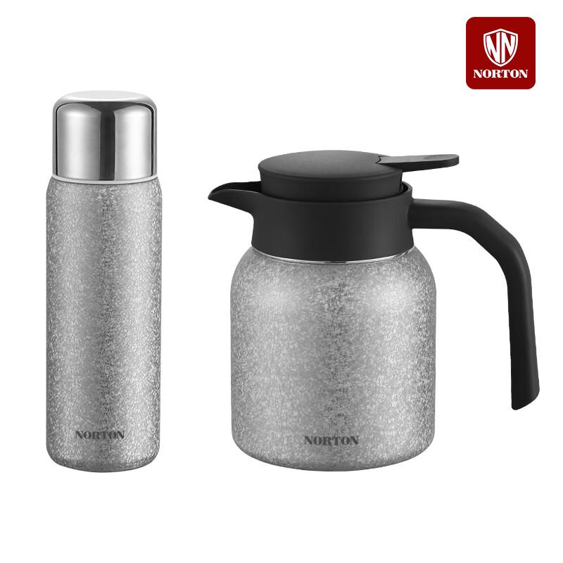 NORTON Mocha Titanium Insulated Cup & Pot Set