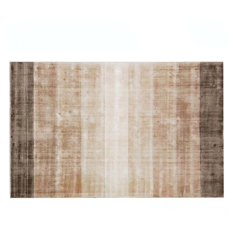 French Green Living Room Carpet Nordic Household Gradient Carpets Room Decor Bedroom Area Rug Lounge Sofa Non-slip Floor Mats