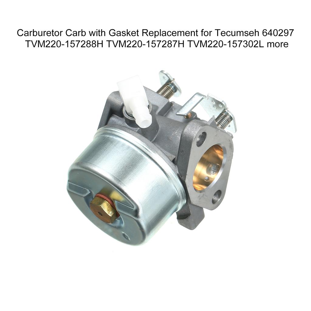 Vergaser Vergaser mit Dichtung Ersatz für Tecumseh 640297 TVM220-157288H TVM220-157287H