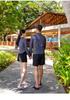 Women's Slim-Fit Three-Piece Swimsuit: Boy Shorts, Long-Sleeved Top, Tummy Concealing. Men's Two-Piece: Perfect for Couple Swimwear.
