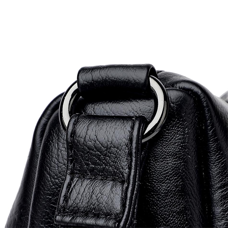 Soft PU Leather Luxury Handbags Purses Women Bags Designer Shoulder Crossbody Bag Middle-aged and Elderly 2025 Trend Messenger Bags