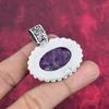 Pendentif en améthyste, bijoux en pierres précieuses, pendentif en argent sterling massif 925, cadeau pour femme, pendentif fait main