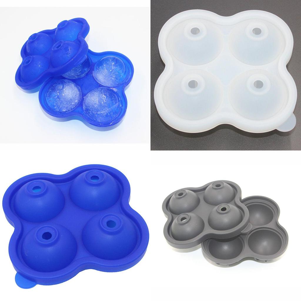 Premium Silicone Whiskey Ice Cube Ball Maker For Refreshing Cocktails