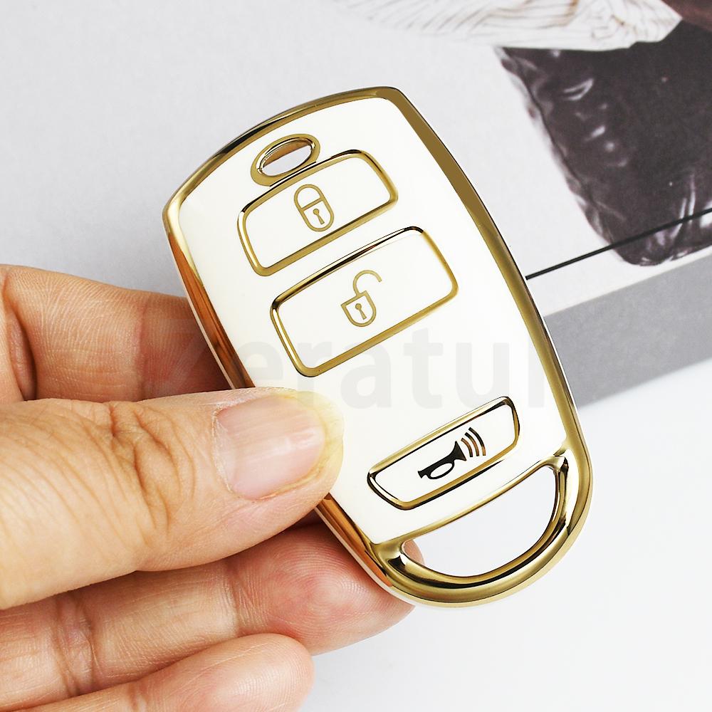 For Kia Grand Carnival Sedona Auto Keychain Protector Accessories Car Remote Keyless Shell Fob Holder Tpu Car Key Case Cover