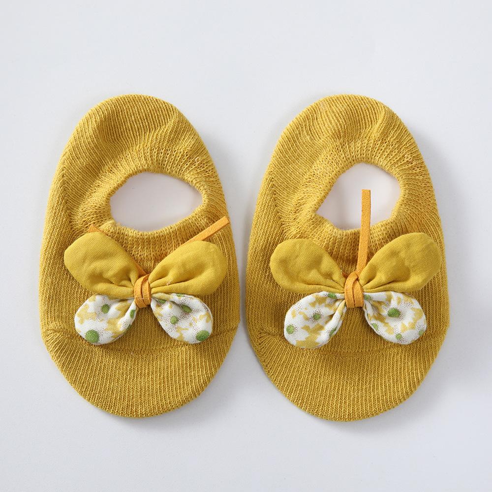 New Little Flower Butterfly Baby Socks Spanish English Style Baby Socks INS Princess Socks Boat Socks Floor Socks
