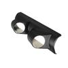 Instrument Panel Bracket - 2" A-Pillar Double Hole - For Racing Measuring Instrument Protection