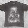 Orca Vintage T-Shirt, Retro Meeresleben Orca Grafik-T-Shirt, Ozean Tierwelt Shirt, Meeresbewohner Y2K Oberteil, Naturecore Wasserliebhaber Geschenk