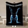 Coperta di Flanella Classico Film Horror Donnie-Darko Morbida per Bambini e Adulti Copriletto Peluche per Divano Plaid Coperta Pranzo per Divano Letto