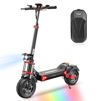 Elektrische Scooter Opvouwbaar iScooter ix8 12" 1200Wx2 Dubbele Motor Topsnelheid 60Km/u 48V 20AH Actieradius 70Km Belasting 150KG