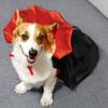 Halloween Pet Cloak Adjustable Dog Cat Bat Wings Cape Costume Spooky Halloween Party Cosplay Kitten Puppy Outfit Apparel Pet Supplies