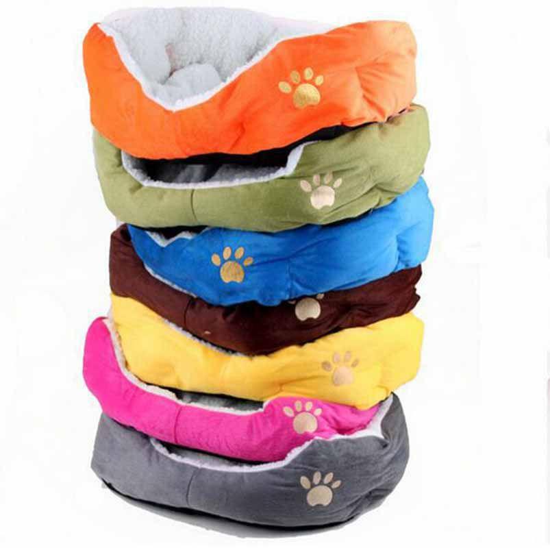 Comfortable Small Medium Pet Dog Puppy Cat Soft Fleece Warm Nest House Mat
