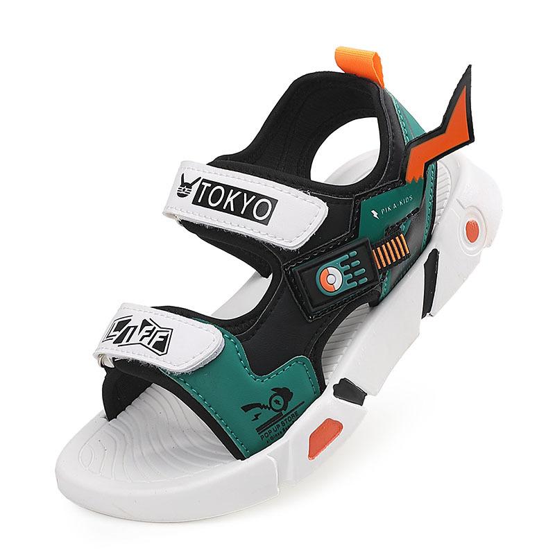 Children's Sandals Soft Sole Non-slip and Lightweight 2025 New Summer Primary School Students Middle and Older Boys Children's Shoes