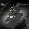 Magnetic Ring Stand Phone Case For Samsung Galaxy S25 FE Slide Camera Lens Protection TPU Frame Hard Plastic Back Cover Fundas