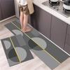 Kitchen Rug- Simple Style, Quick To Absorb Water, Easy To Dry And Clean, Suitable For Bathroom Floor Mats And Home Decor