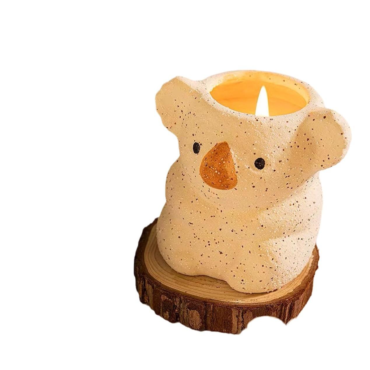 

Koala Aromatherapy Candle Cute Souvenir Gift Box Atmosphere Lasting Fragrance Home Decoration
