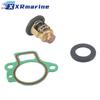 6H3-12411 Thermostat Kit for Yamaha 2 Stroke 60 70 HP 1984-2005 Outboard Motor Replace 6H3-12411-01 6H3-12411-00 6H3-12411-10