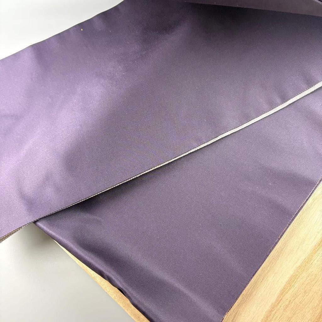 Used Kyoto Nishijin Kinsudou Third Generation Hatano Taikan's Tsure Fukuro Obi Pure Silk