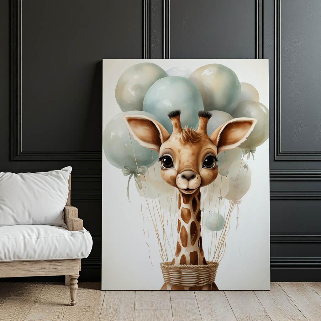 Fleeting Dreams of a Giraffe Fleeting Dreams of a Giraffe, 70X100 Cm, Unframed, Matte Paper 230 Gsm