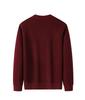 Kangaroo Daddy Winter Chenille Sweater - Fleece-Lined, Thick Knit Round Neck Pullover for Middle-Aged & Elderly Men