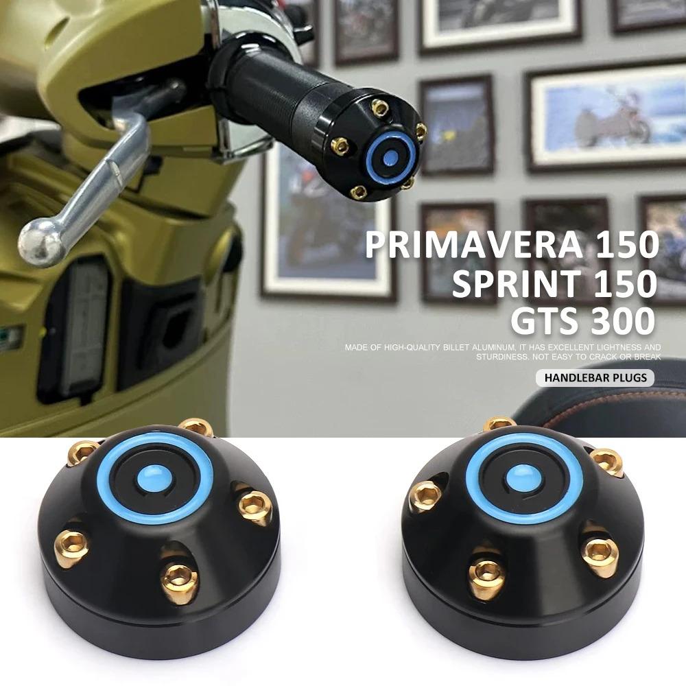For Vespa Primavera 150 Sprint 150 GTS 300 GTS300 New Motorcycle CNC Aluminum Handlebar Grips Slider Cap Plug Bar End Kit