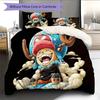 Cartoon Pattern Bedding Quilt Set Quilt Cover Pillowcase Home Decoration Birthday Gift (1 * Duvet Cover + 2 * Pillowcase, Without Core)