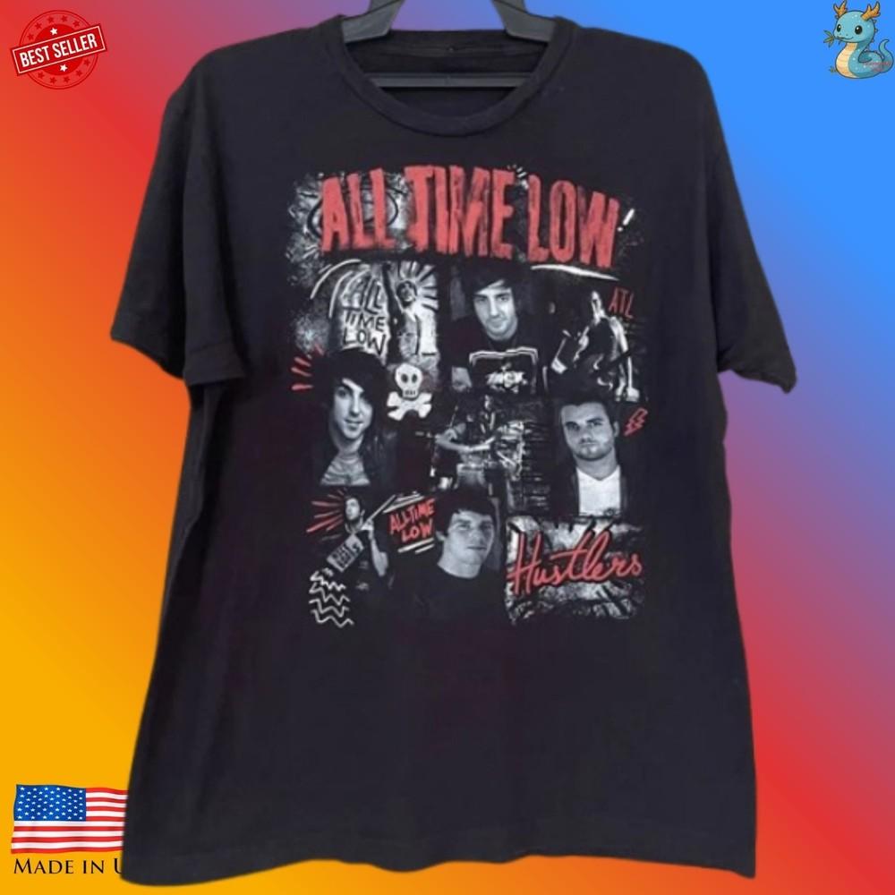 All Time Low Rock Band Album Tour Unisex Short T-Shirt Cotton WA183 Unisex T-Shirt XXXL
