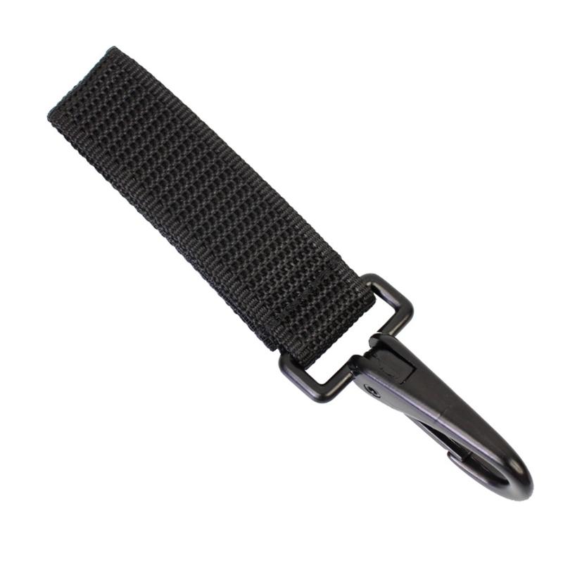 Belt Clip Webbing Buckle Strap Belt for Key Rings Keychain Hook Backpacking Camp