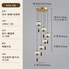 New Chinese-style entrance hall, corridor, small chandelier, Chinese-style dining room,bedroom,bedside lamp,staircase chandelier