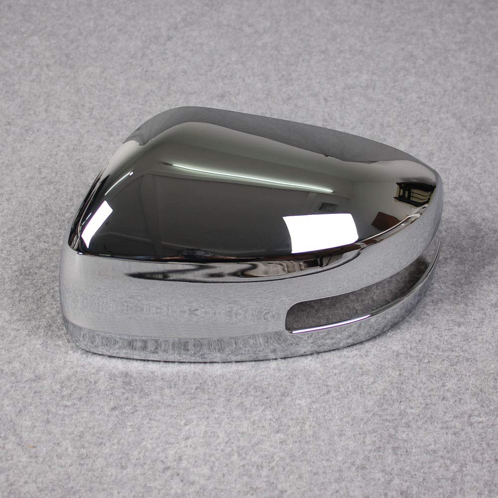 RUIQ Door Mirror and Side Mirror Covers for Mitsubishi EK X and EK Wagon B30 Specially Designed for the Mitsubishi EK X and EK Chrome-Plated Series.
