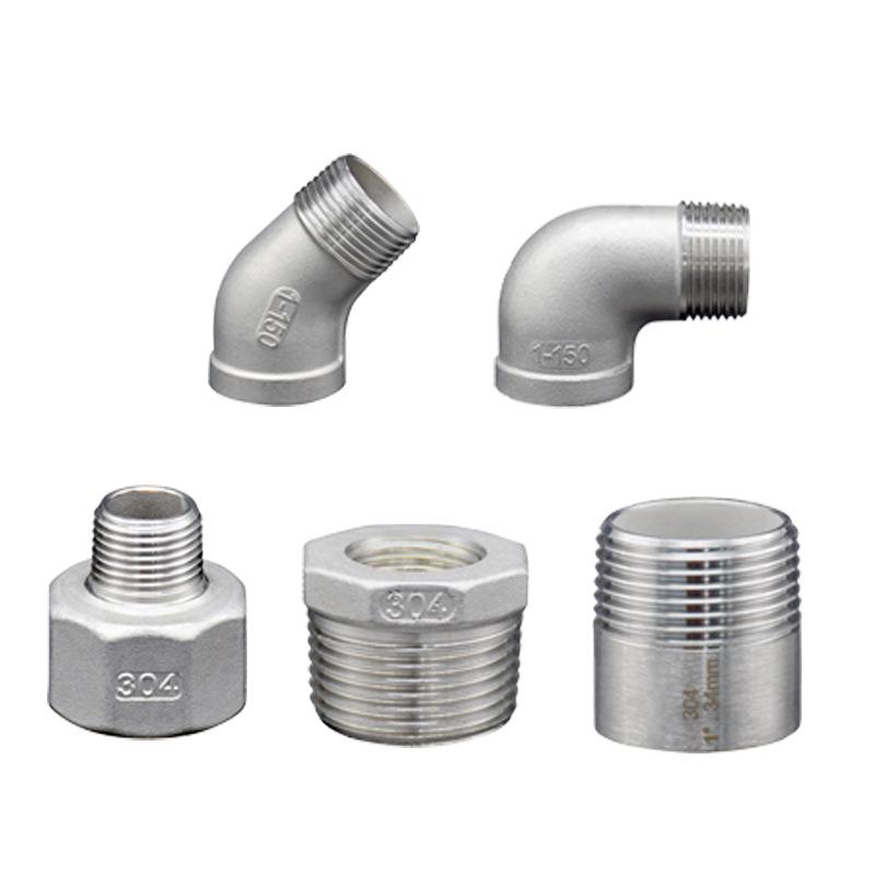 304 Stainless Steel Water Pipe Tee Connector 4-Point Inner/Outer Thread 316 Union Tap Accessory