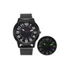 Classic Quartz Watch For Men With Silicone Strap Business Style Nonwaterproof Watch For Office Use