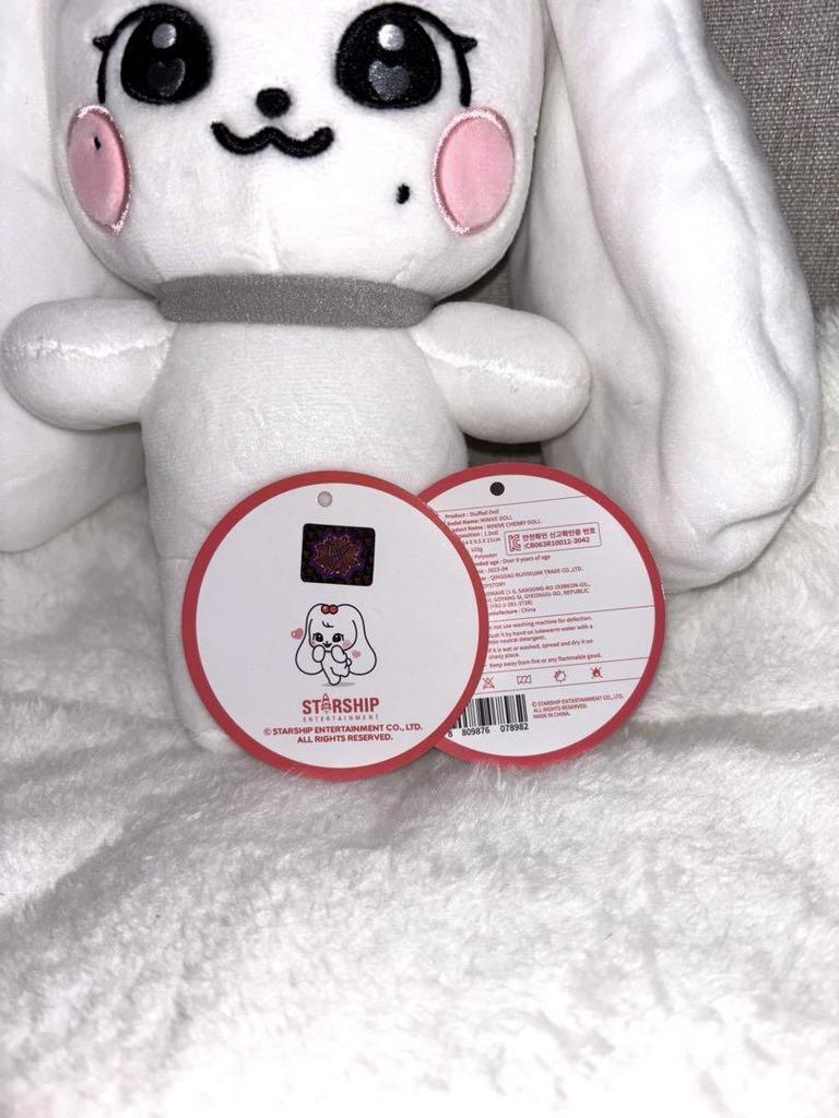 [USED] IVE minive plush toy wonyoung